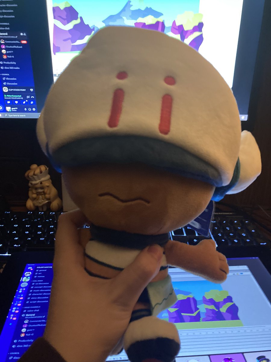 littleanglercat's tweet photo. @analgesicprod I GOT MY NOVA PLUSH AND SHE IS SO LOVELY THANK YOU FOR BRINGING HER BACK!!! https://t.co/0AccMUMKag