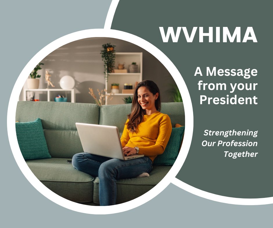 wvhima's tweet photo. Read the new message from your President - Ashley Simmons. Go to https://t.co/7MtXk4ygFs.
#WVHIMA https://t.co/A0WUuuiSW9