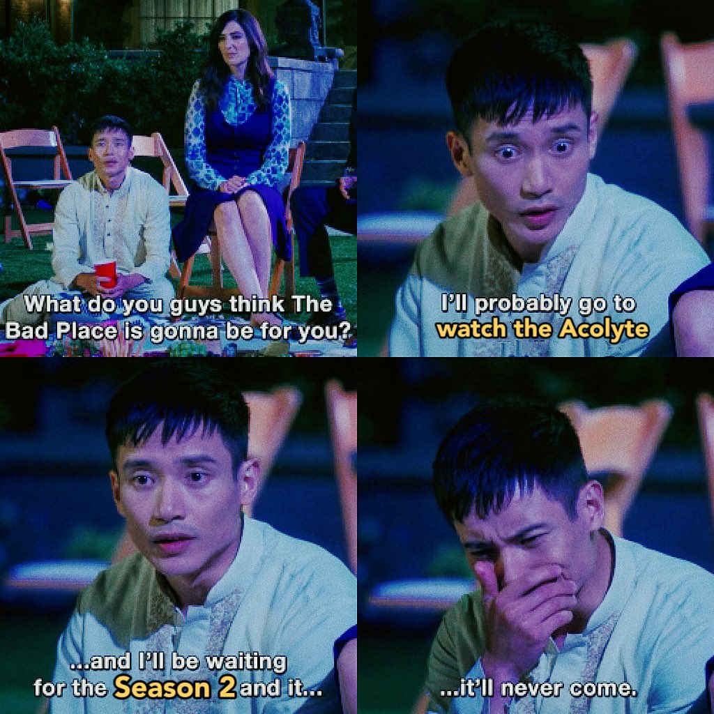 What do you think the Bad Place is gonna be for you?