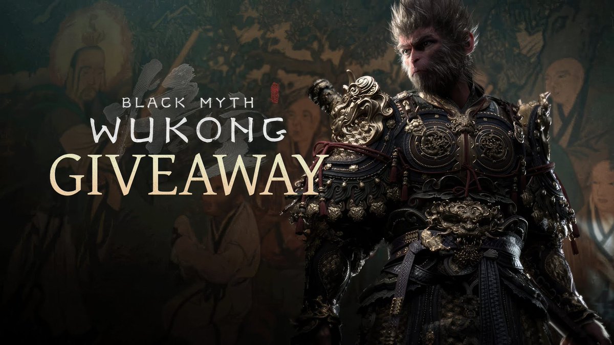 kuvsq's tweet image. 🥳GIVEAWAY🥳
 
We’re giving away 2 copies of Black Myth: Wukong!
 
🐒Just follow, like &amp;amp; rt
🐵Tag a friend (unlimited entires)

Winner announced August 30, 10 AM (UTC+8)
 
Reembark on the Journey to the West!
 
#BlackMythWukong #giveaway #wukong #steam #ps5 #xbox #eldenring