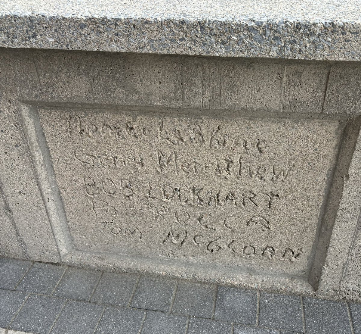 LisaMerrithew's tweet image. Whenever I’m uptown Saint John, I love to stop and see this memory. Guessing it’s about 1982ish. All levels of government working together to deliver for Saint John. Dad would absolutely love the latest developments on the waterfront.