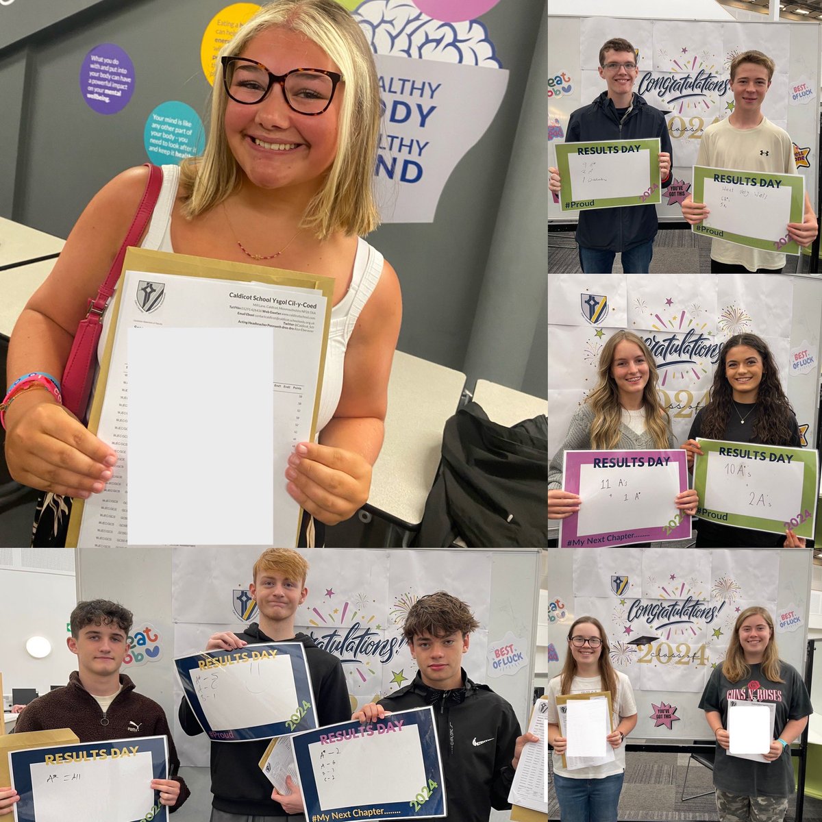 Caldicot_Sch's tweet photo. A brilliant GCSE results day.
We are so proud of Year 11 and congratulate them on a superb set of results. All the hard work has paid off and we enjoyed seeing so many happy faces! Looking forward to many rejoining year 12 Thank you to all families and staff for supporting them! https://t.co/LUFkLuuWqi