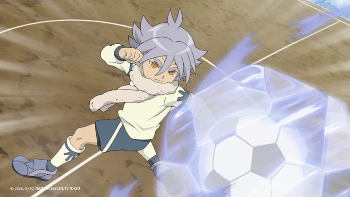 Inku_fr's tweet photo. La licence INAZUMA ELEVEN fête aujourd’hui ses 16 ans ! ⚽️ 

Citez ce tweet avec vos scènes préférées de l’anime ! https://t.co/CYB0BEftq2