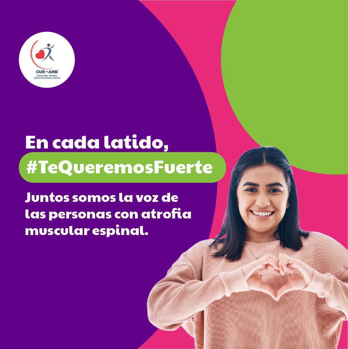 curameac's tweet photo. Contar con un protocolo de atención específico para AME, puede marcar una gran diferencia en la calidad de vida de quienes viven con esta condición.
 
¡Sigamos luchando!
#TeQueremosFuerte https://t.co/HgWyc0ZBPE