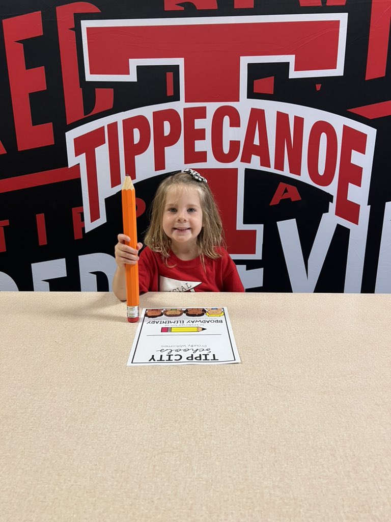 Kindergarten signing day ✏️