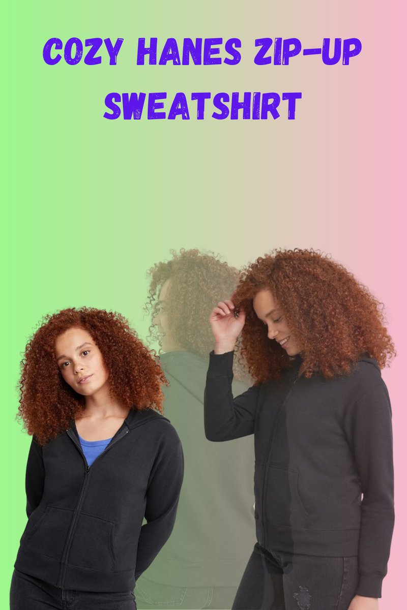 Darlingirl_usa's tweet photo. Stay warm and stylish with the Hanes zip-up sweatshirt. Made from soft EcoSmart fleece, it's perfect for everyday wear!  Get it now 👉 https://t.co/PXl2LXC5Cy #Hanes #Sweatshirt #Dotson https://t.co/WSGzMjNTMN