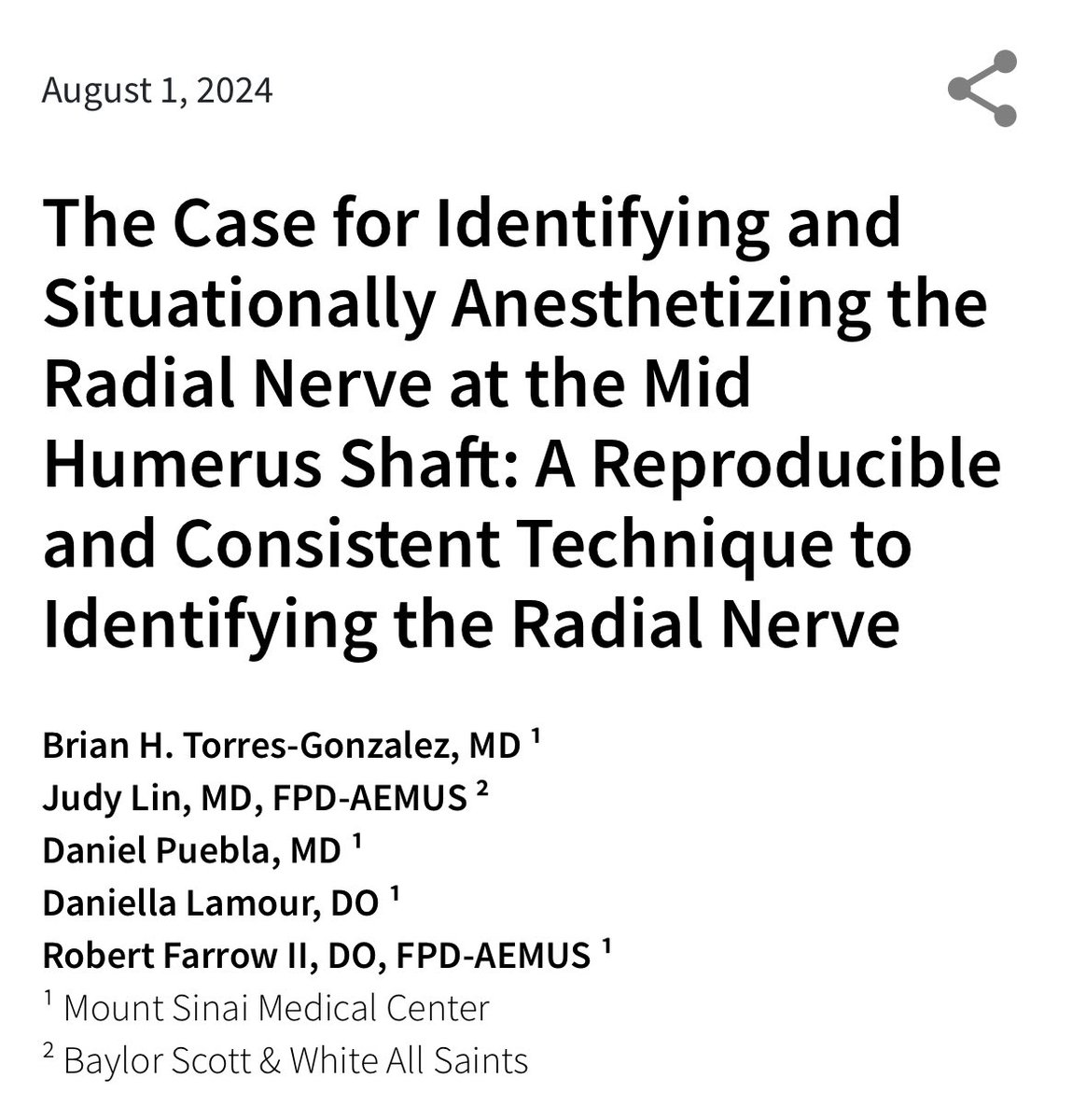miamibeachpocus's tweet photo. Check out our recently published article in the ACEP Newsletter - Emergency Ultrasound Section! 

#ACEP #ACEPNewsletter #Research #POCUS #AEMUS https://t.co/bOnIfoNwln