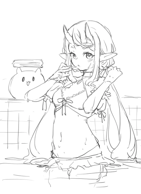 尊様が水着でPOOLS配信…( ˘ω˘)イイ…