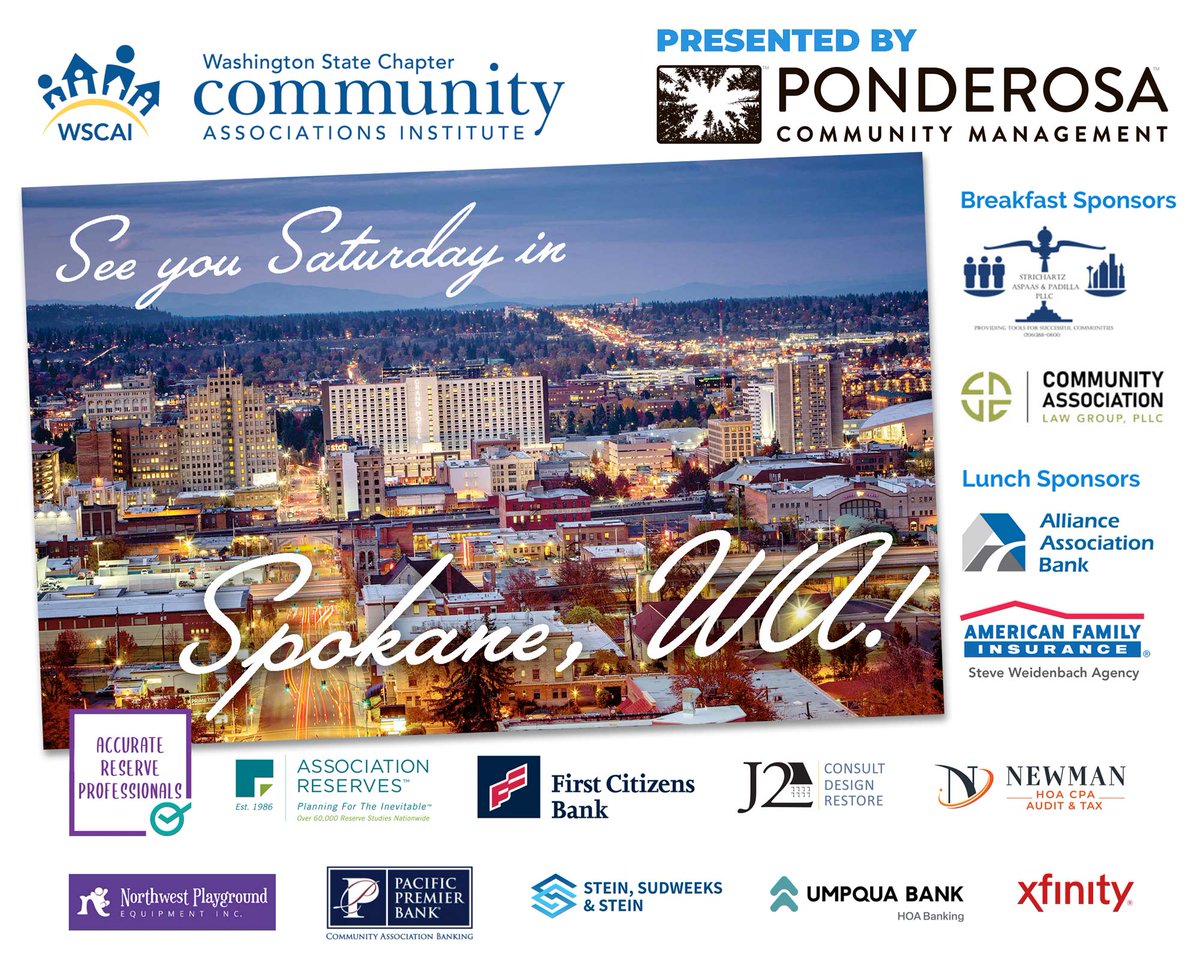 See you this weekend, Spokane! 🤩 wscai.org/events/spokane…