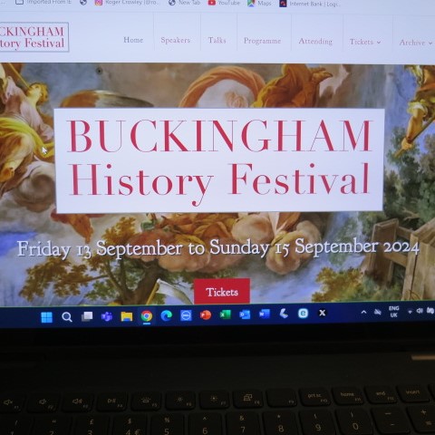 Delighted to be talking about 'Spice' at the Buckingham History Festival on 14 September. The festival will showcase a fascinating range of talks from Henry V and Venice to the Second World War. @yaleBooks