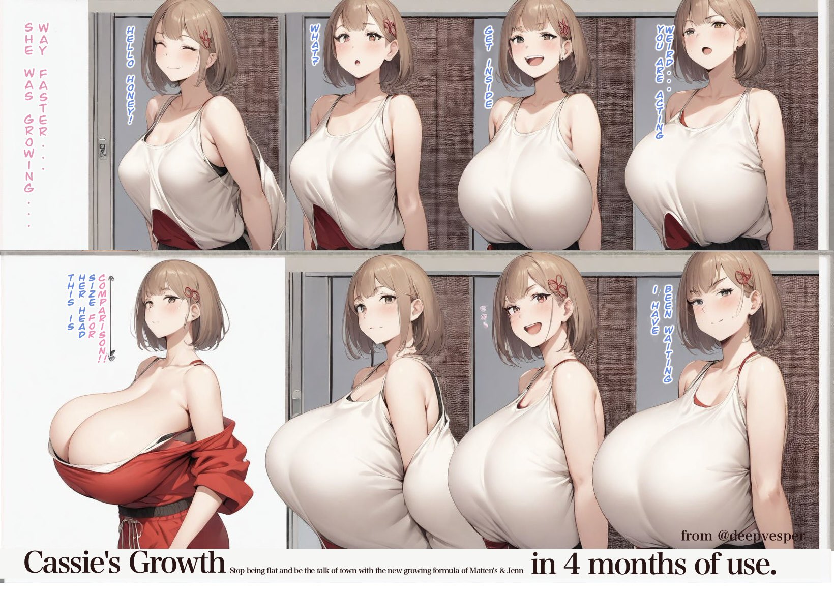 DV+ on X: breast expansion in 4 months guaranteed t.coeEhBFwMXHd ...