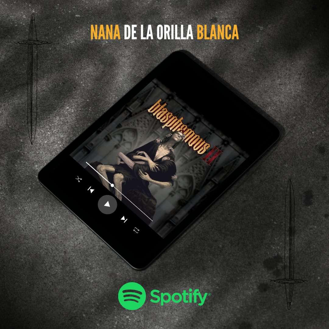 Es 24/08, #DiaInternacionalDeLaMusicaExtraña y el aniversario de la publicación del <a href="/BlasphemousGame/">Blasphemous</a> II 🥳.

¡Y, para celebrar, he subido la versión sin narración de la "Nana de la Orilla Blanca" a Spotify 🩵!

¡Felicidades <a href="/TheGameKitchen/">The Game Kitchen</a> y a por más⚔️!

open.spotify.com/intl-es/track/…