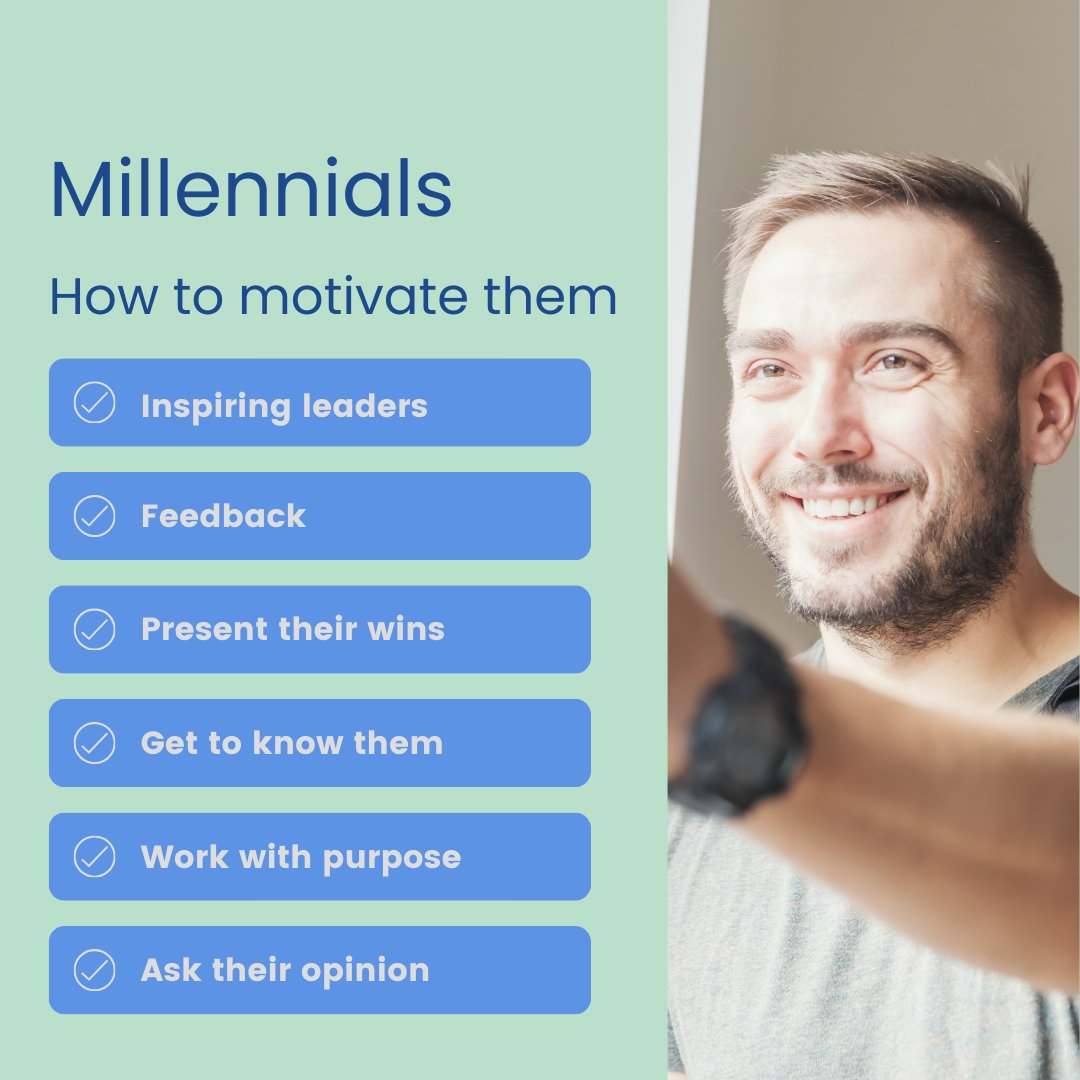 Nevadaworks's tweet image. In Northern Nevada, we know the value each generation brings to the table! Our workplaces thrive when we tailor motivation to fit everyone&apos;s unique drive. 🎉✨ Check out the tips that resonate with every age group.

#Workforce #NevadaWorkforceDevelopment #MultiGenerational