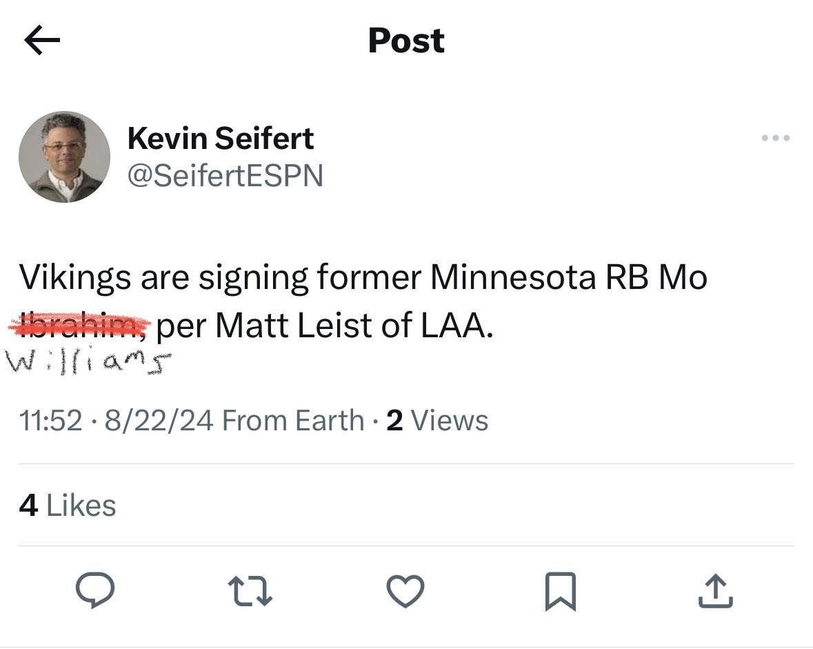 dtengwall's tweet photo. @SeifertESPN I read the first line, got excited from childhood memories, and took some editing privileges. https://t.co/cEeURFVozJ