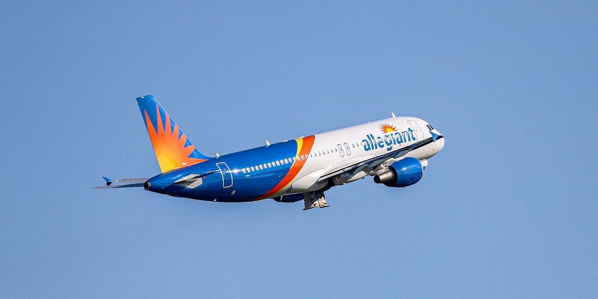 Allegiant's tweet photo. Whoโs ready to fly in 2025? ๐๐โโ๏ธ
We just extended our flight schedule into mid-May 2025! Check it out only at https://t.co/Z48IktKHO2.
๐ธ: chuck.belanger.70 on Instagram https://t.co/encYB5vrov