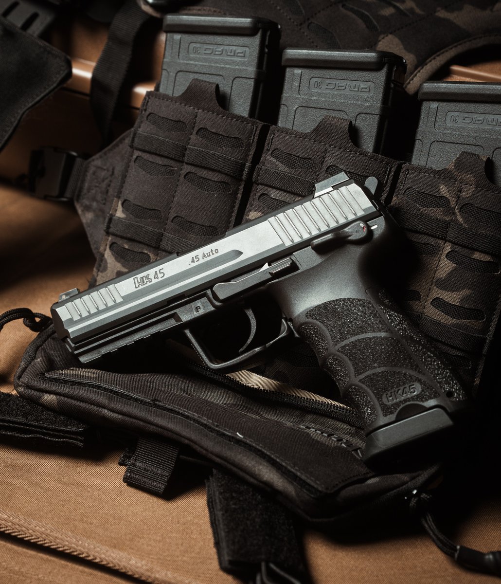 HK45 goes full-bore.