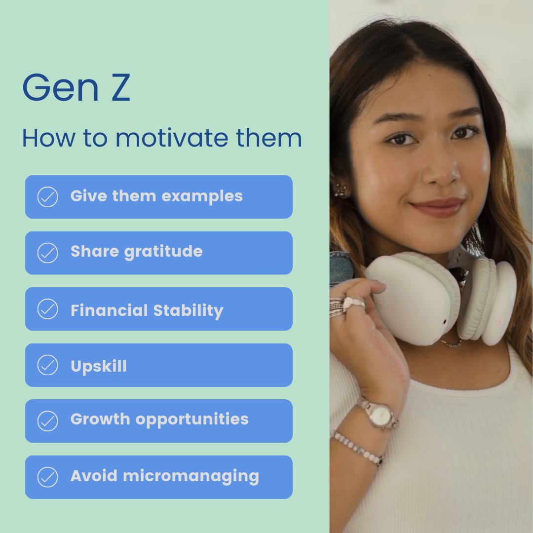 Nevadaworks's tweet image. In Northern Nevada, we know the value each generation brings to the table! Our workplaces thrive when we tailor motivation to fit everyone&apos;s unique drive. 🎉✨ Check out the tips that resonate with every age group.

#Workforce #NevadaWorkforceDevelopment #MultiGenerational