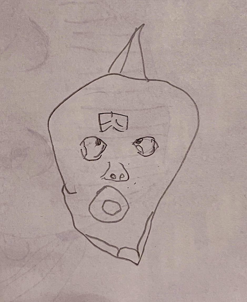 小学生の甥っ子が描いたと送ってくれたので うん、ミスター武道 あたらしい! それを見た姪っ子(幼稚園か低学年)もスグルを うん、味わい深い! なのでキンニク星の民にしといた甥っ子を