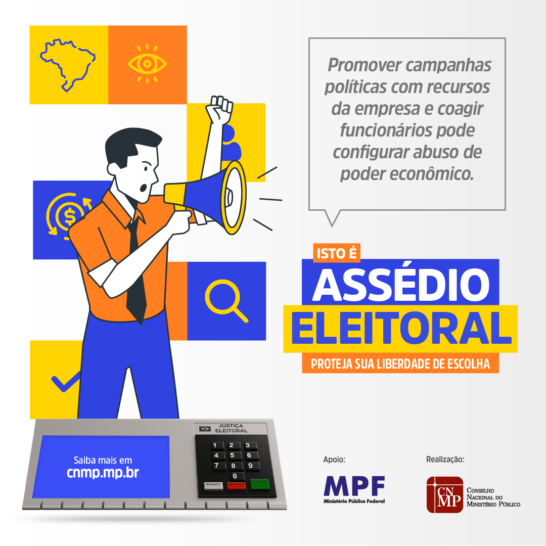 MPF_PGR's tweet photo. Empregar recursos empresariais para beneficiar campanhas políticas, especialmente quando isso envolve pressionar funcionários a participar dessas atividades, é uma forma de assédio eleitoral.

Segue o fio ...

#MPF #eleições #AssédioEleitoral #CNMP https://t.co/CHv1GuAQHY