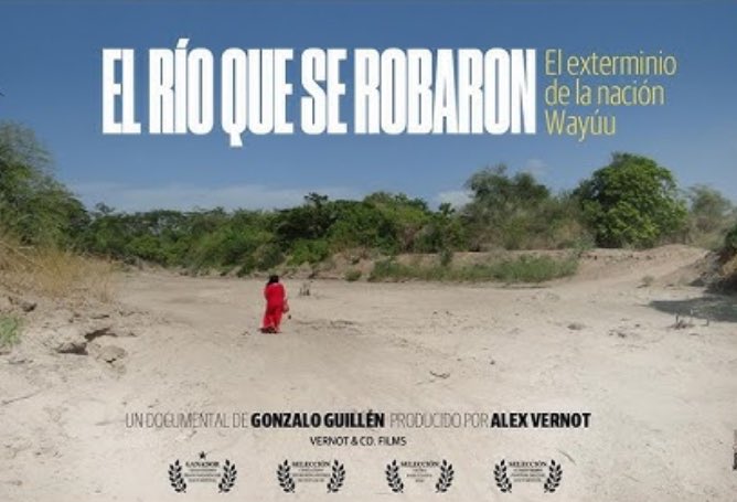 Mi lucha de más de 12 años logró que una nueva ley declarara al Río Ranchería como sujeto de derechos. El eje de este esfuerzo ha sido mi documental #ElRíoQueSeRobaron, el cual le ha hado la vuelta al mundo y puede verse gratuitamente aquí: m.youtube.com/watch?v=anHchm…