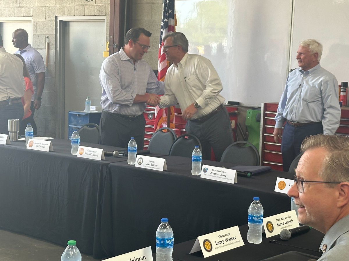 LtGovJonesGA's tweet photo. It was an honor to attend this morning! Great to be with business leaders and government officials from around the state, discussing how we're keeping Georgia the #1 state to do business! #gapol https://t.co/ulChkSiTkW