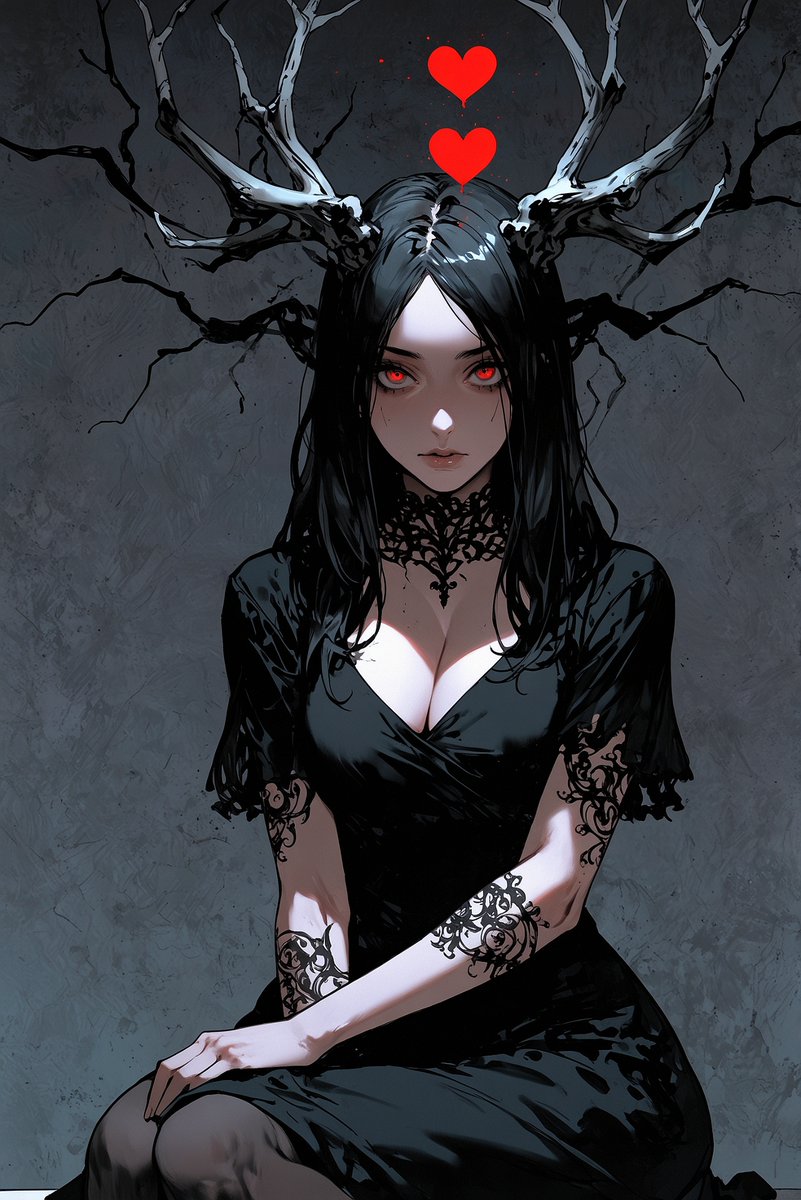 manipulatingmi's tweet photo. Behind every dark facade lies a story untold. What do you see in the shadows? How do you interpret the blend of beauty and darkness? 

#mysteryofmind 
#psycheexploration 
#leonardoai
#anime
#ilustration 
#conceptart 
#darkfantasy
#darkpsychology 
#fantasyillustrator 
#darkart https://t.co/O6ECyERC2U