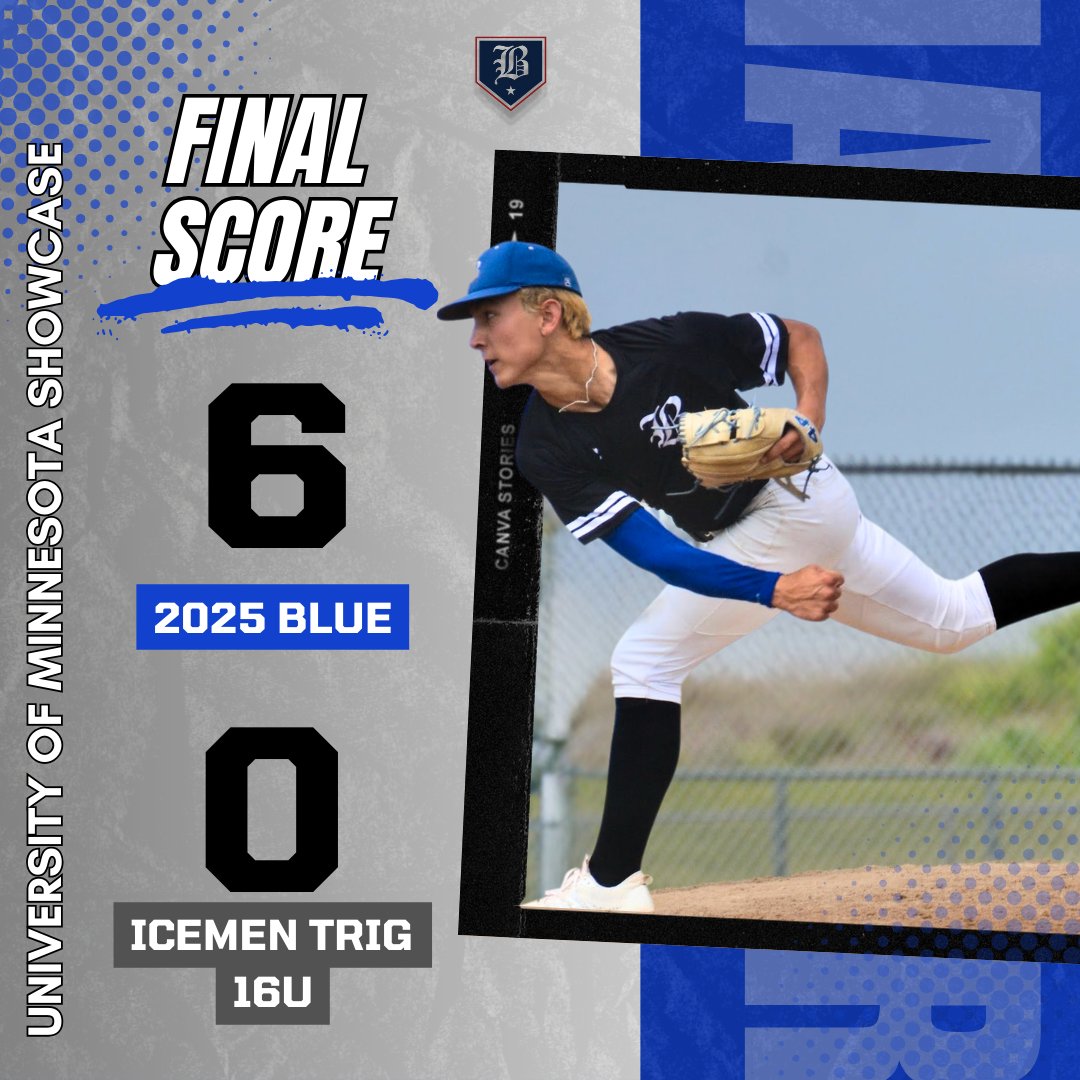 2025 Blue win the first of three games at Siebert Field this week!
<a href="/AndrewB_25_/">Andrew Brandt</a> 4IP, 0H, 0ER, 1BB, 6K
<a href="/AmelseCarter/">Carter Amelse</a> 3IP, 1H, 0ER, 2BB, 8K
<a href="/OwenFarrington7/">Owen Farrington</a> 1 for 3 w/ 2B, 2RBI, R
<a href="/ColtinSmith09/">Coltin Smith</a> 2 for 2 w/ 2H, RBI
<a href="/tyler_allshouse/">Tyler Allshouse</a> 2 for 2 w/ 2H, 2R, BB
<a href="/carsontimm16/">Carson Timm</a> 1 for 3 w/ H, R