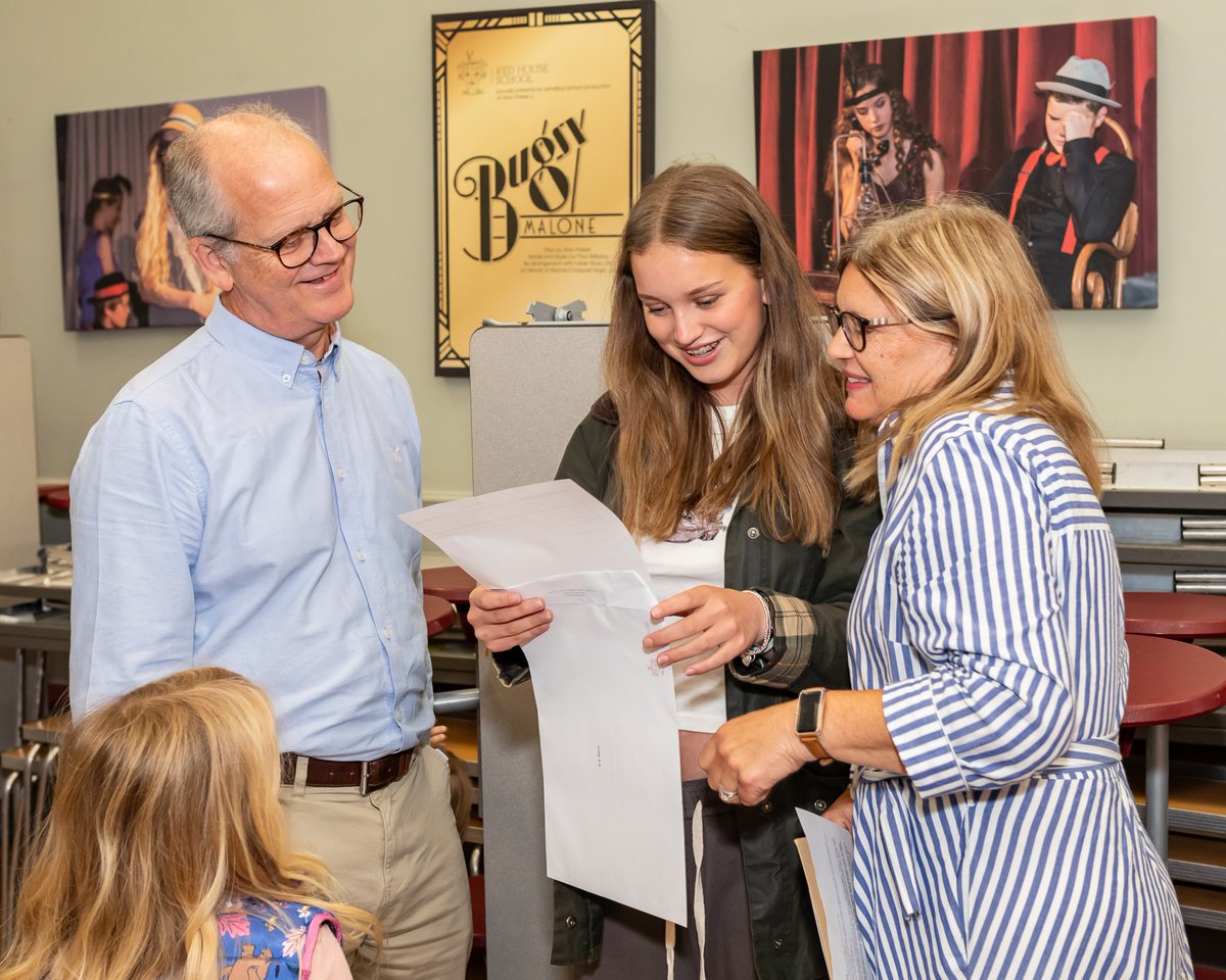 🌟 Many congratulations to the class of 2024 for their incredible GCSE results today!

🔊 Dr Rebecca Ashcroft, Head at Red House School, said:
'I am incredibly proud and delighted to announce another year of exceptional success at Red House School in the recent GCSE examinations.