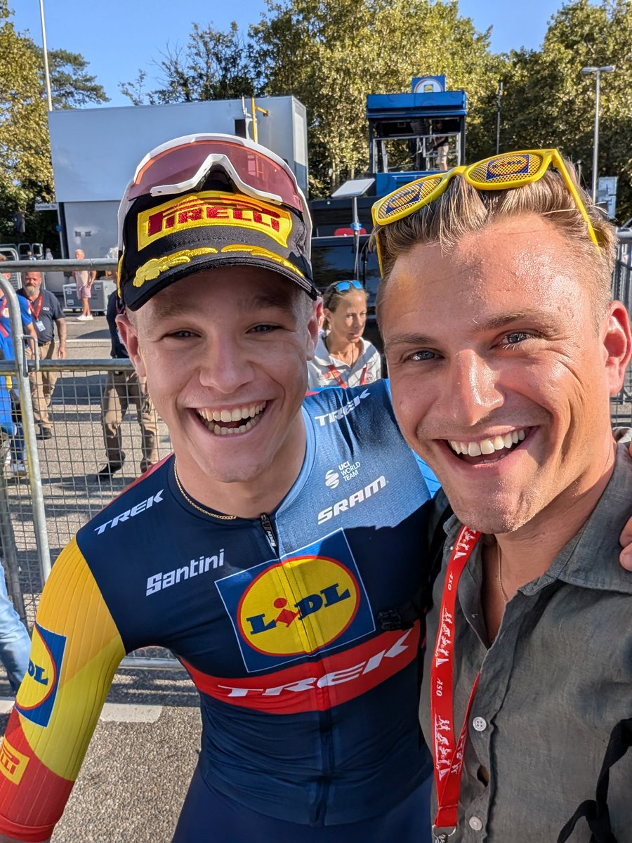 Haha! It was an honor. I'm happy I don't have to sprint against you anymore with your 2000 watts! 🤯🔥 Amazing sprint today!