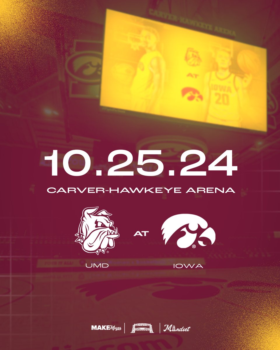 .<a href="/UMDBulldogMBB/">UMD Men's Basketball</a> Set to Face Hawkeyes in Preseason Exhibition

Story: umdbulldogs.com/news/2024/8/22…

#BulldogCountry