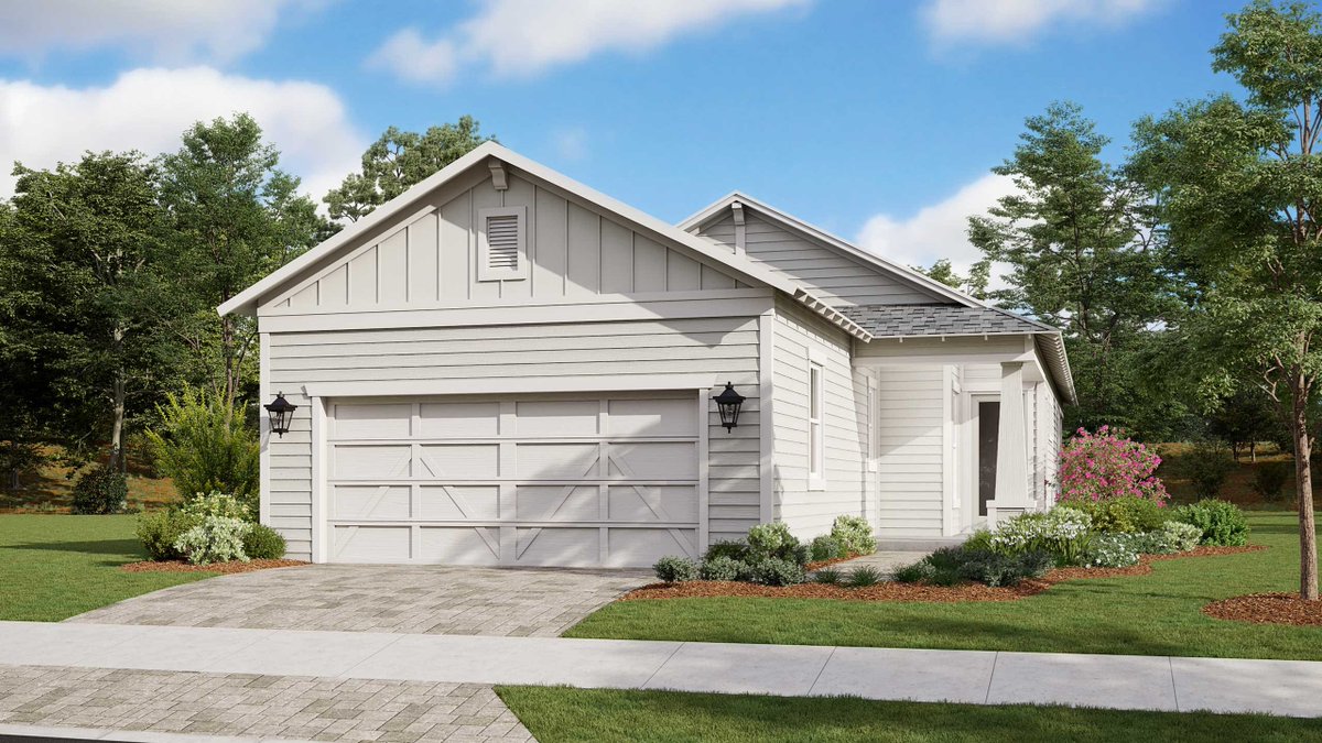 Entertainers and chefs alike will love the Amelia floorplan for its large, centrally located kitchen. Learn more about this homeplan in NatureWalk at the Watersound Origins community: loom.ly/9EzSaS0