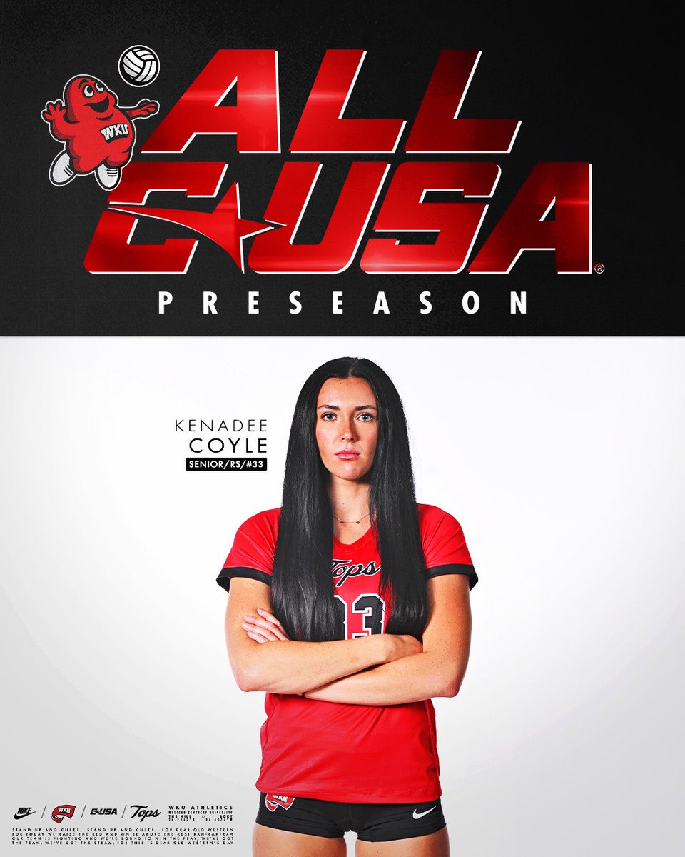 Tops on top!

Kaylee Cox is the 2024 CUSA Preseason Player of the Year with Callie Bauer and Kenadee Coyle joining her on the Preseason Team!

📰 bit.ly/3YRYKUD

#GoTops