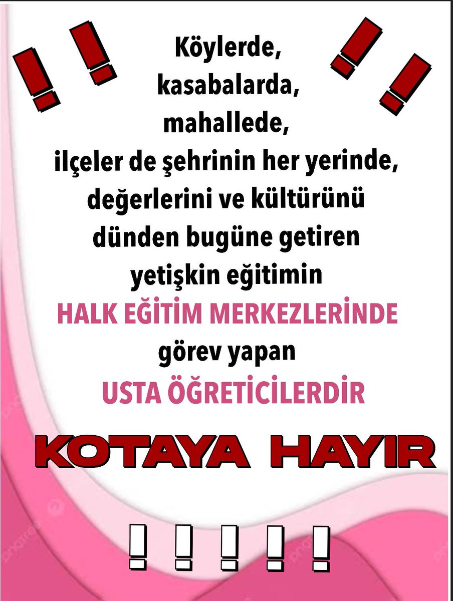 KSengunler's tweet photo. #USTAogreticiyeHAKyokKOTAvar 
Hiç bir menfaat beklemeden görev aşkıyla yoktan var edip emek veren çalışan usta öğreticiler kota mağduru 
Ders ücretlerimiz de yatirilmadi.
@CHPKadinKolu 
@enginpnrbsli 
@fatihportakal 
@Yusuf__Tekin 
#ustadantasarrufolmaz https://t.co/26PEWXANA2