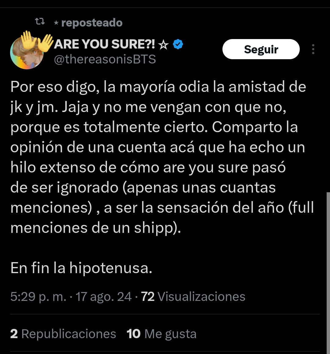 mellcxq's tweet photo. —[🚨] Nos enviaron un reporte sobre este tipo de posts. Las shipers no tienen clasificación, si se ve haciendo comentarios pasivo-agresivos es ANTI. Minimizar el hate para 🐻 es inaceptable. No se trata de echar la culpa a una bolita. DEJEN DE SEGUIRLA. https://t.co/GLA5JlWroO