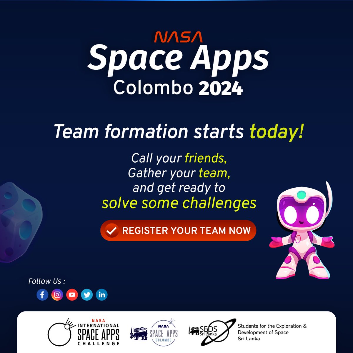 NASA Space Apps Colombo tweet media