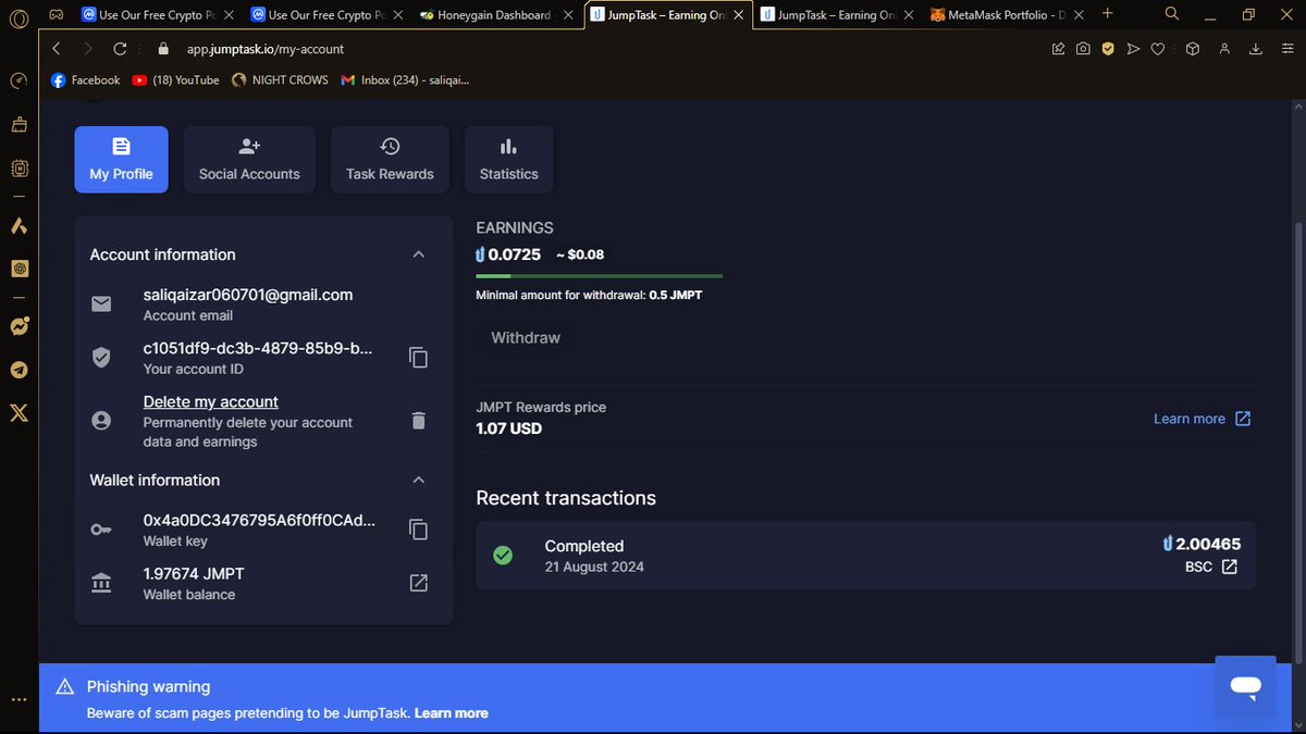 zkai060701's tweet photo. Earn passive income effortlessly with Honeygain! Get a $5 bonus when you sign up through my link: https://t.co/Rdrfgia3xt. Start earning today! https://t.co/D2YU2sHzVo