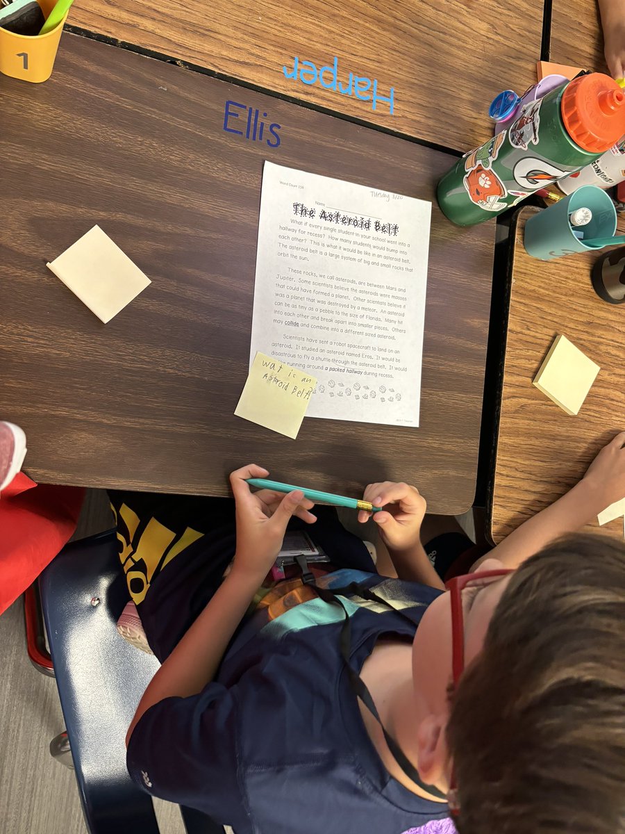 booklove717's tweet photo. We are channeling the greatness of Katherine Johnson and asking questions before, during, and after reading. @LheWildcats #risdbetheone #goodreaders #belikekatherine https://t.co/s4DTqolCgm