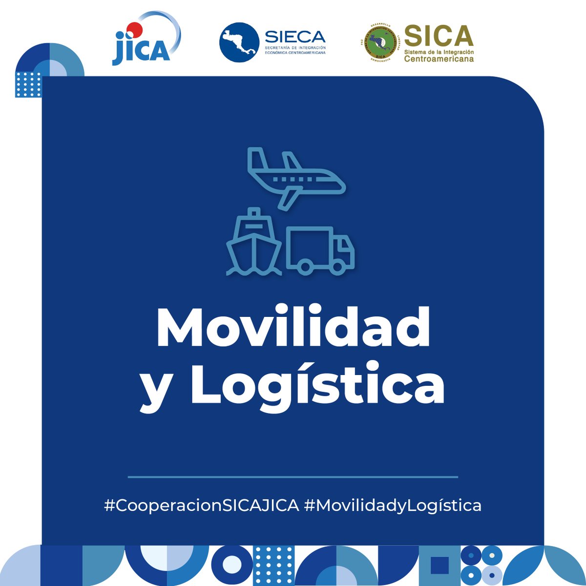 #MovilidadyLogística | A partir del trabajo articulado de la institucionalidad del #SICA: <a href="/sg_sieca/">SIECA</a>, <a href="/COMIECOCA/">COMIECO</a>, <a href="/SECOSEFIN/">SECOSEFIN</a> y #COMITRAN, en alianza con <a href="/jica_direct_en/">JICA - Japan International Cooperation Agency</a>, se han fortalecido las capacidades en gestión logística y de transporte mediante: