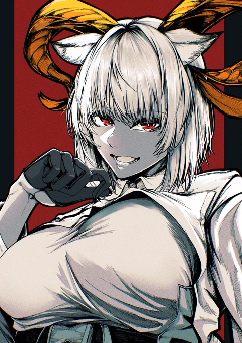 お題からカーネリアン#Arknights 
