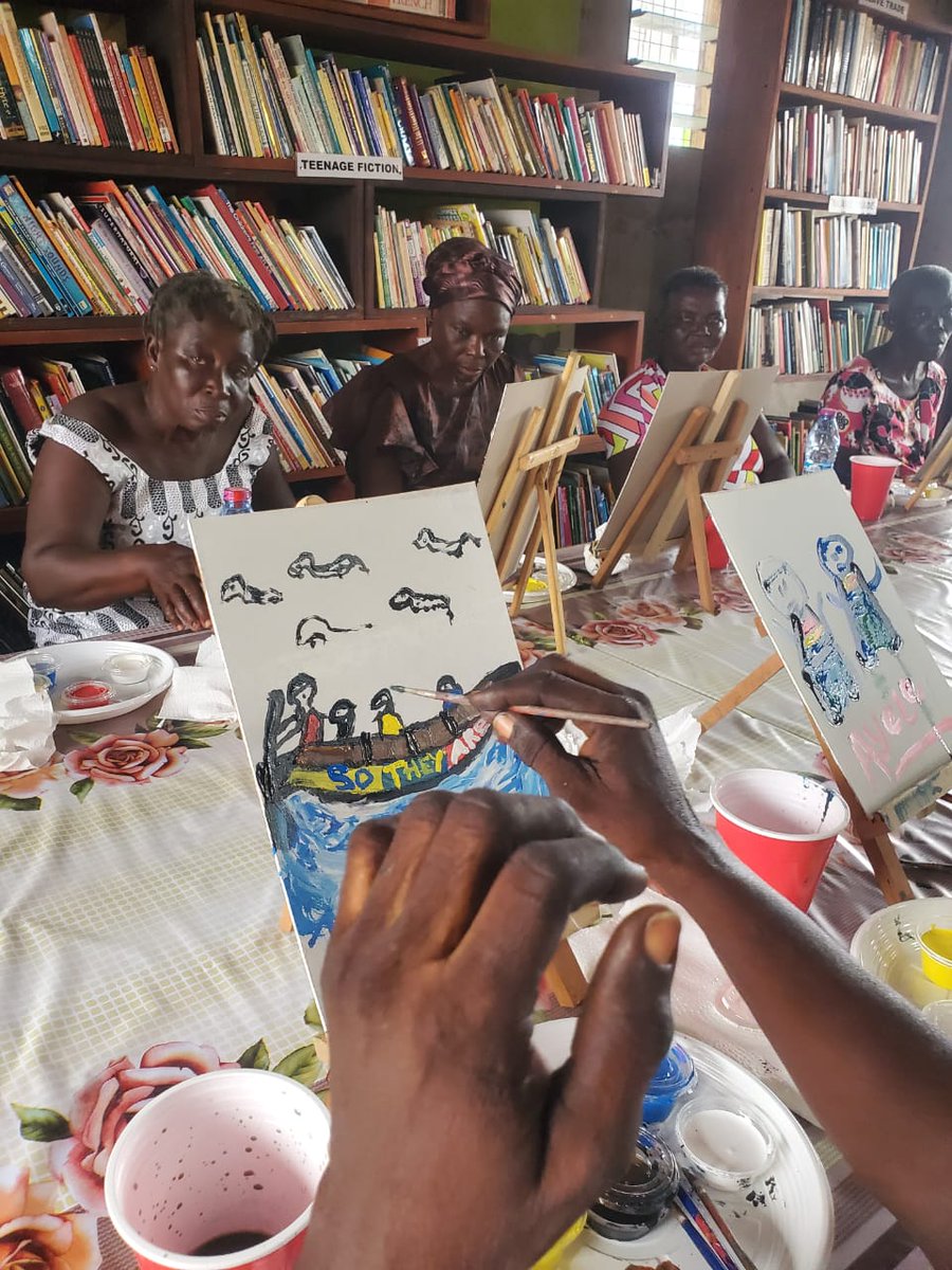 ChristiansborgP's tweet photo. A fun afternoon was had by all!
HAPPY HOMOWO to all grandmas!
#art #Homowo #Gasamai #heritage #history #communityfirst #community #communityengagement
#communitycenter @ChristiansborgP  @MellonFdn https://t.co/JEQ6CidKWP