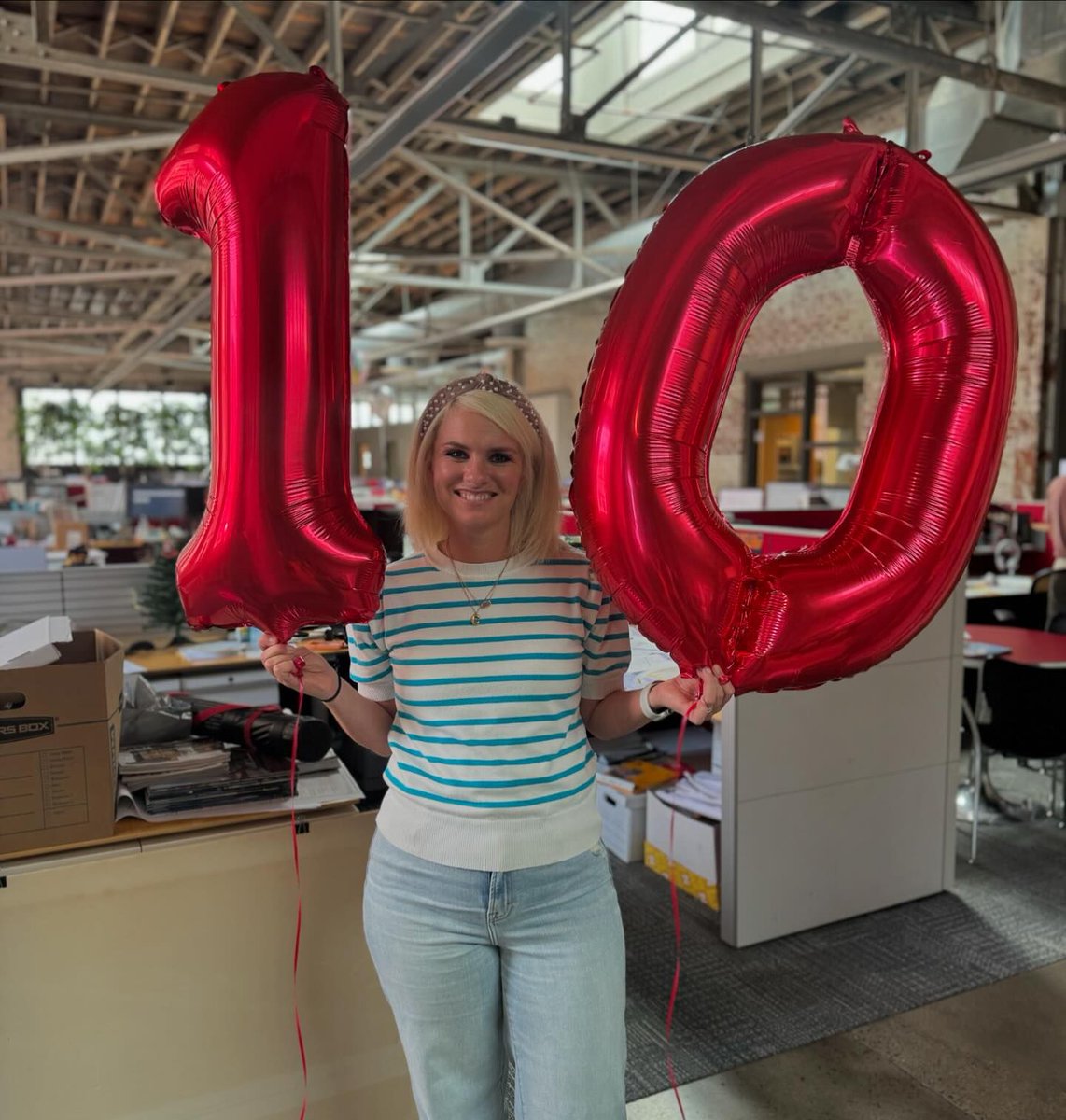 The anniversary celebrations just keep rolling! We are so happy to congratulate Rachel on 10 years with Davis! Your diligence and hard work is something to be admired. Thank you for all that you do!