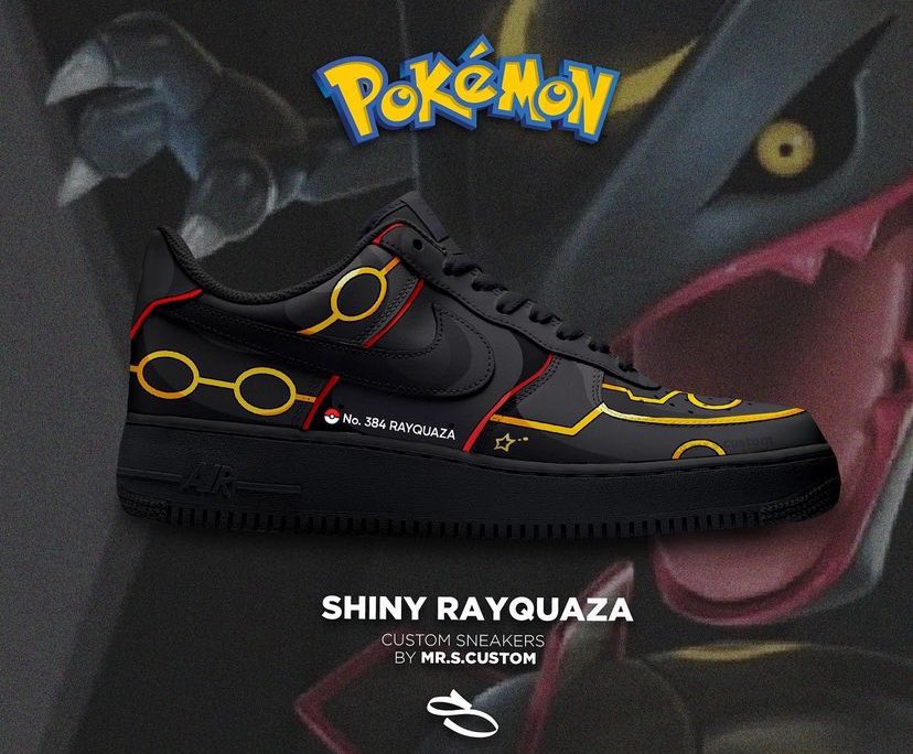 Shiny Rayquaza trainers, I need them right now 😱