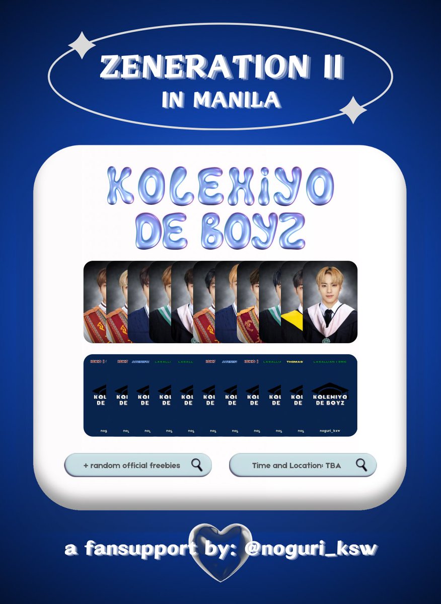 noguri_ksw's tweet image. Kolehiyo De Boyz is back for ZENERATION II 🎓
: fansupport by @noguri_ksw

☆ like, rt, &amp;amp; mbf
☆ 1:1 
☆ time &amp;amp; location is tba! 
☆ open for donations and trades 

#THEBOYZ #더보이즈 #ZENERATION2_MNL
#ZENERATION2 #제너레이션2
