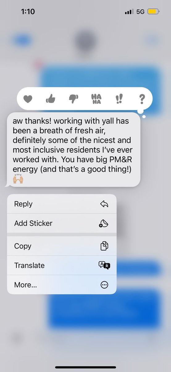 That ~PM&amp;R energy~ getting me through medicine wards. 
I am loving working with &amp; cheering on our med students. I cannot believe I’m no longer one myself! 

Low key missing my fav patients though!!