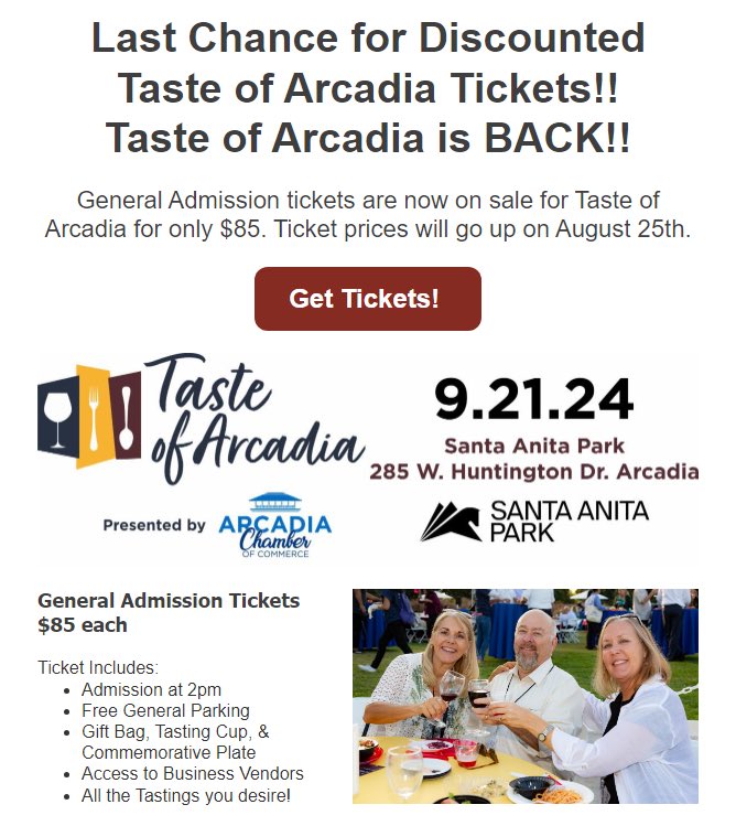 Taste Of Arcadia tweet media