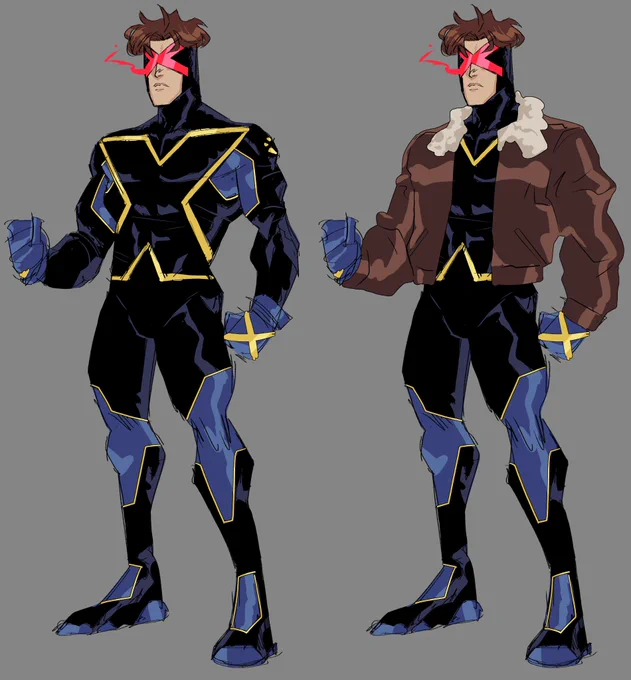 I wanted to play around with my cyclops design, I'm kinda rockin with it, but i think it needs an extra pass 