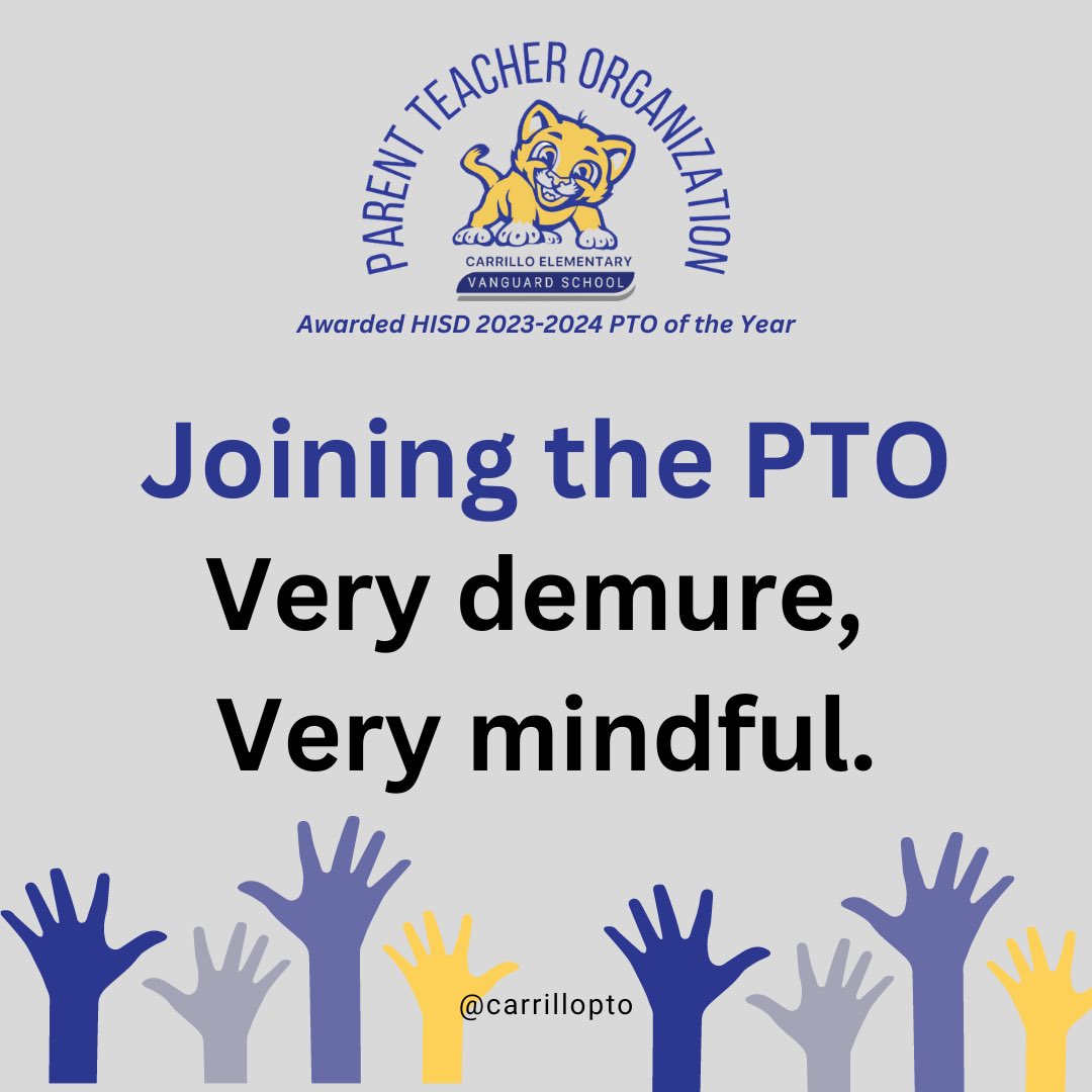Carrillo Elementary PTO tweet media