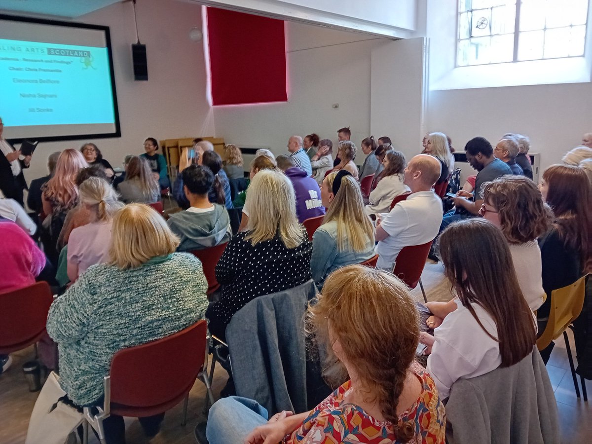 Full House at our first panel #healingartsscotland day in #Aberdeen all talking Arts, Health, Healing &amp; Wellbeing <a href="/the_artscentre/">Aberdeen Arts Centre</a>