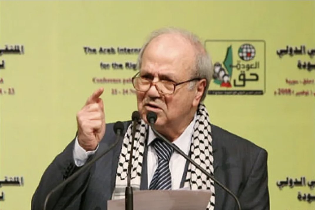 وفاة آخر زعماء منظمة التحرير #الفلسطينية. 
 نهاية جيل. 
رحمك الله #ابو_اللطف