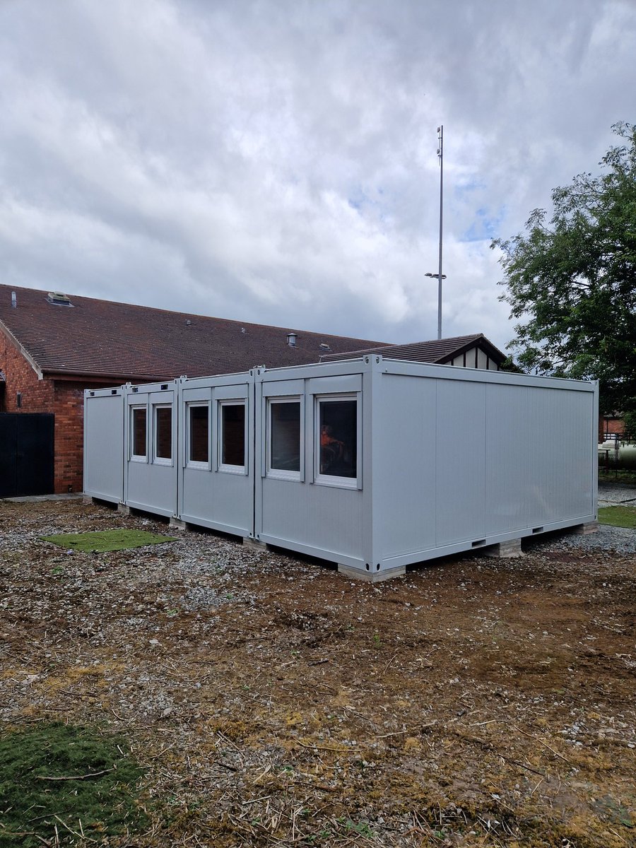 greig_black's tweet photo. 4 Bay CTX Install for AD Modular at Crewe Alexandra FC Training Ground, Nantwich https://t.co/SKVF16bokO